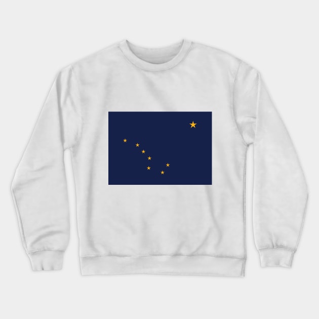 Alaska Crewneck Sweatshirt by Wickedcartoons